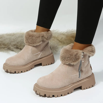 Amber | Khaki Ankle Boots