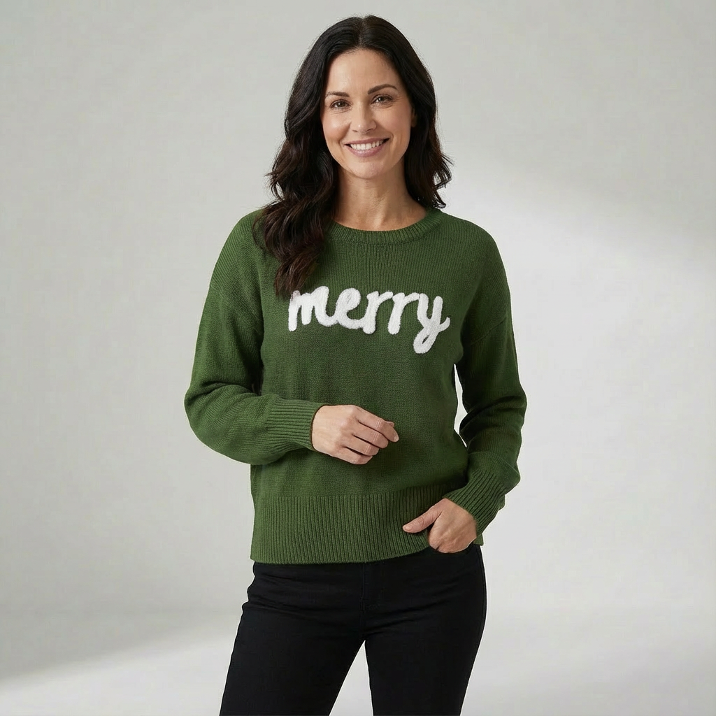 Cozy Merry Knit Sweater