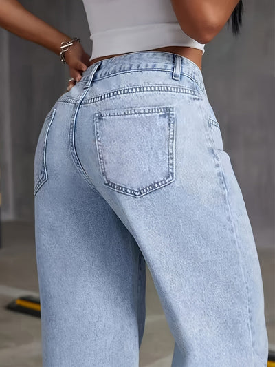 Philippa | Trendy High-Waisted Denim