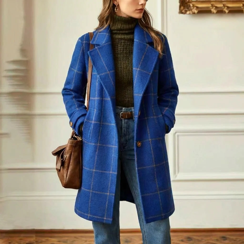 Isabel | Cambridge Wool Check Coat