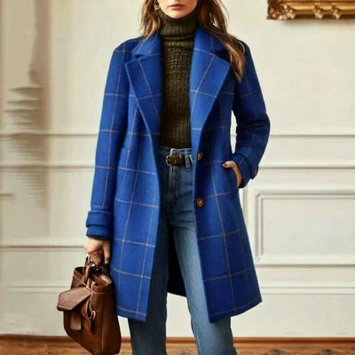 Isabel | Cambridge Wool Check Coat