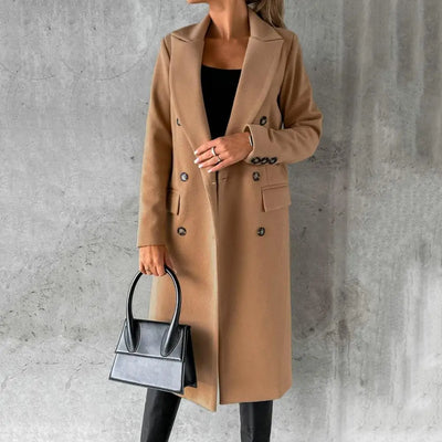 Maya | Essential Elegance Wool Trench