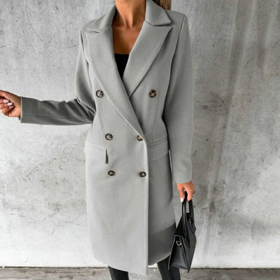 Maya | Essential Elegance Wool Trench