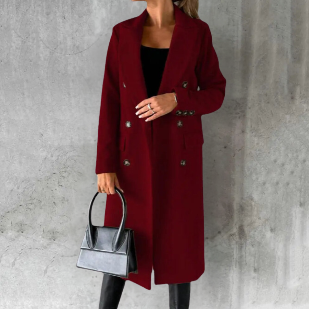 Maya | Essential Elegance Wool Trench