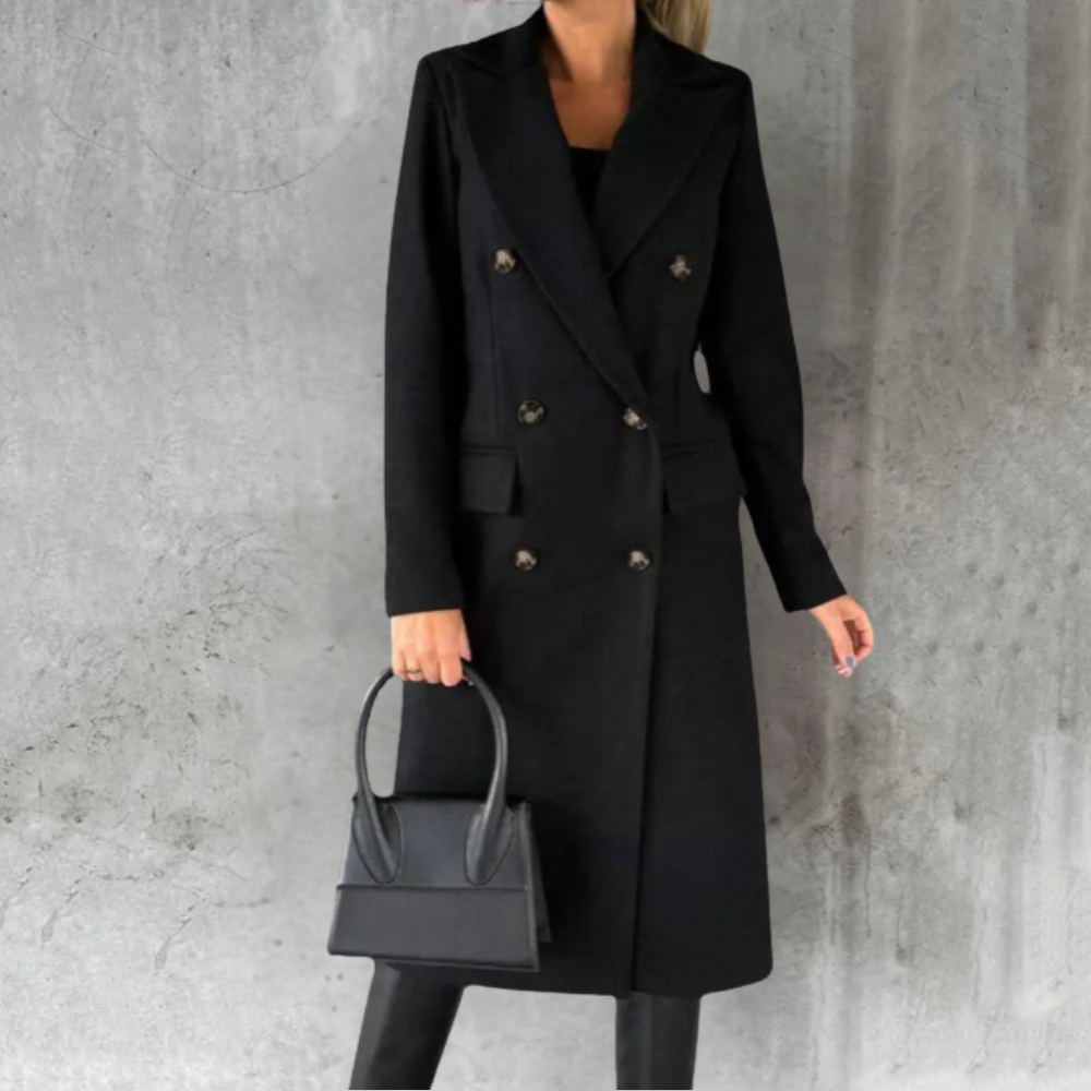Maya | Essential Elegance Wool Trench