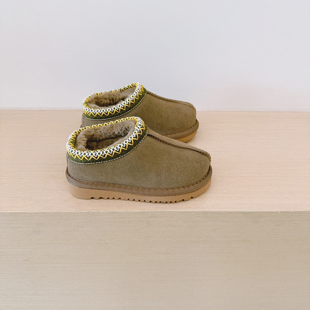 Halo | Comfy Fluffy Suede Braided Outdoor Sleepers