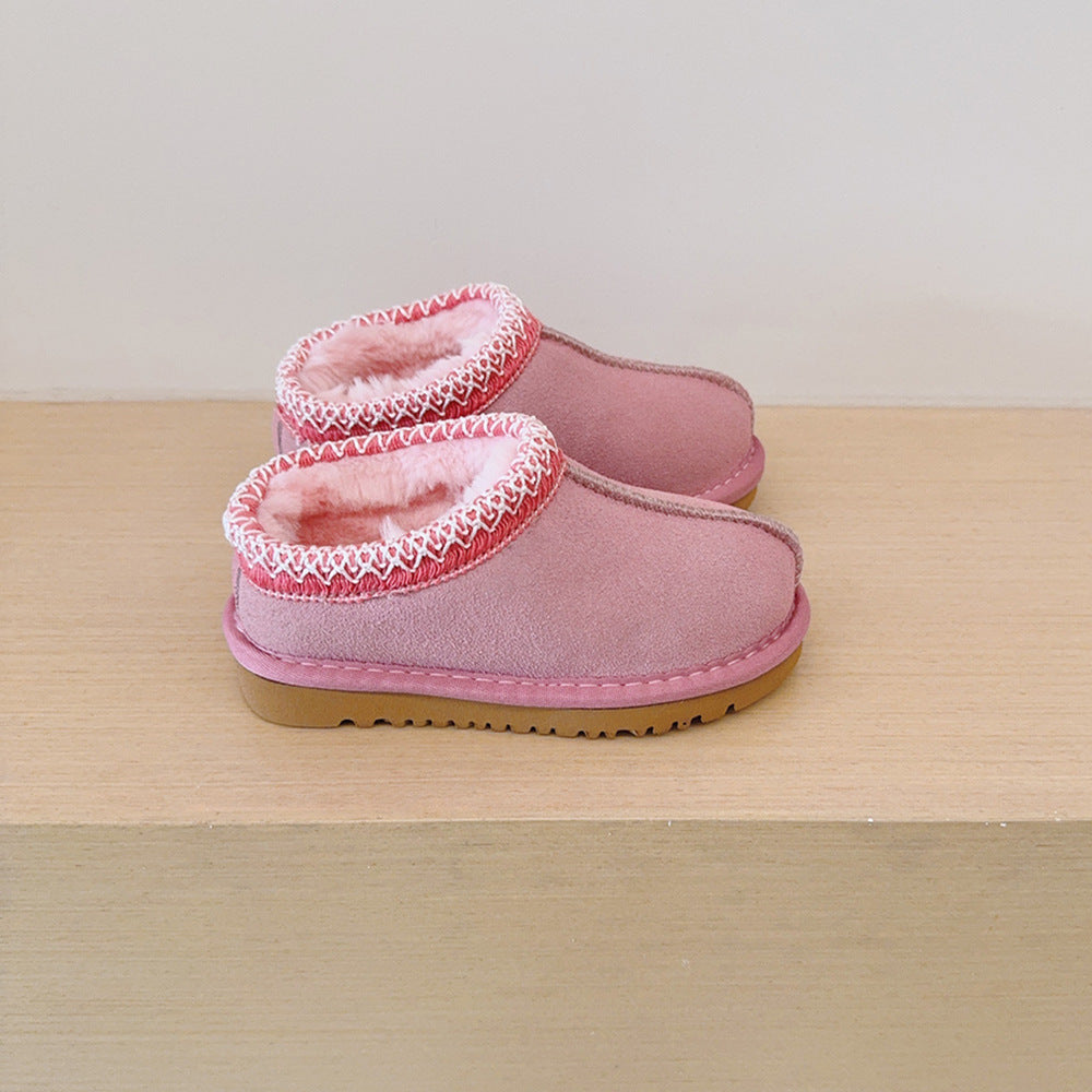 Halo | Comfy Fluffy Suede Braided Outdoor Sleepers