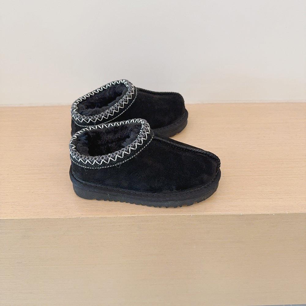 Halo | Comfy Fluffy Suede Braided Outdoor Sleepers