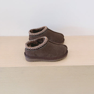 Halo | Comfy Fluffy Suede Braided Outdoor Sleepers