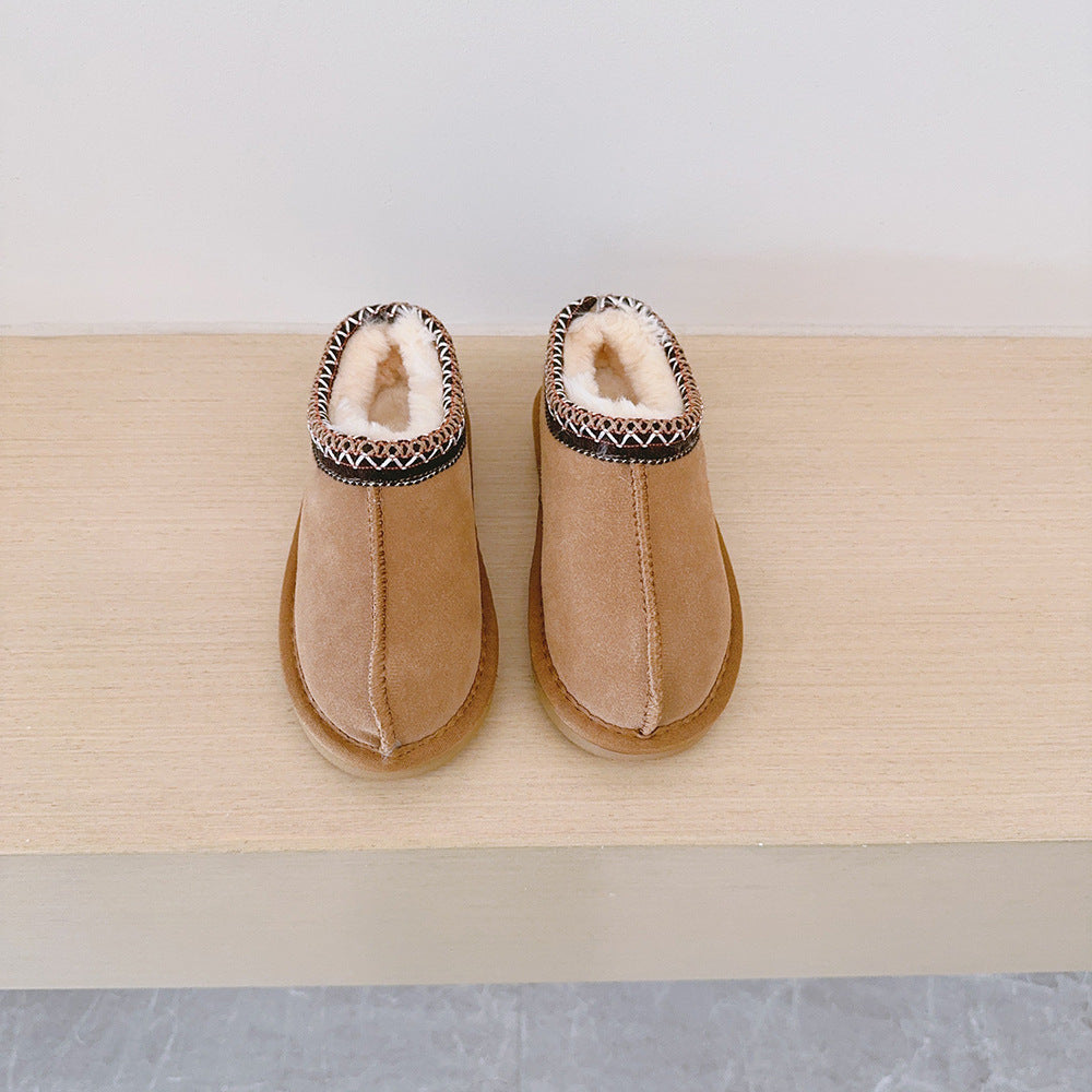 Halo | Comfy Fluffy Suede Braided Outdoor Sleepers