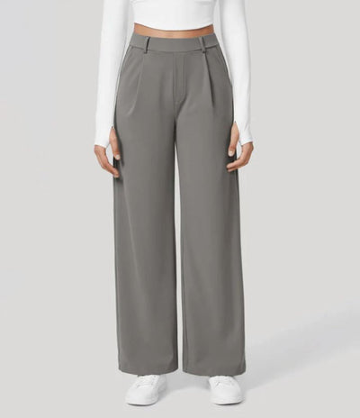 Charmie | Casual High Waist Straight Leg Pants