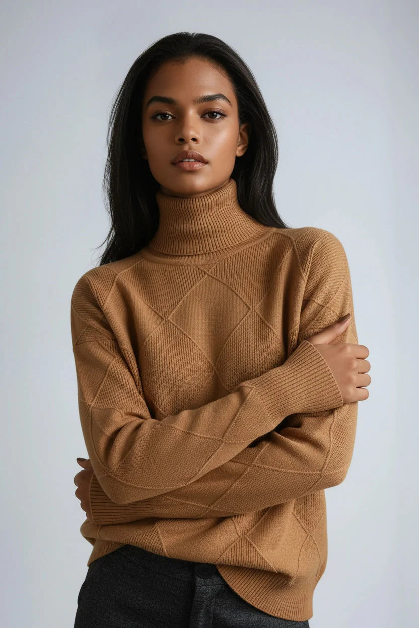 Anne | Luxe Turtleneck Sweater