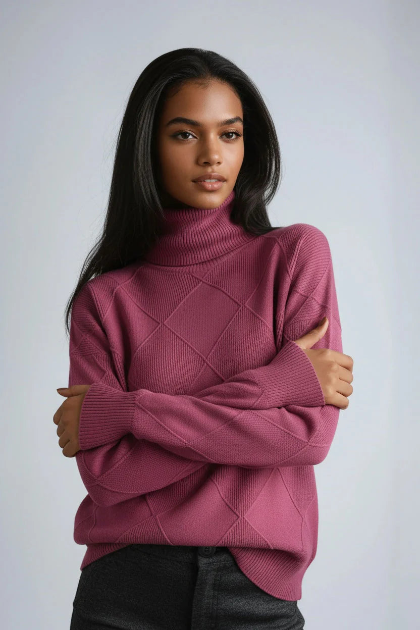 Anne | Luxe Turtleneck Sweater
