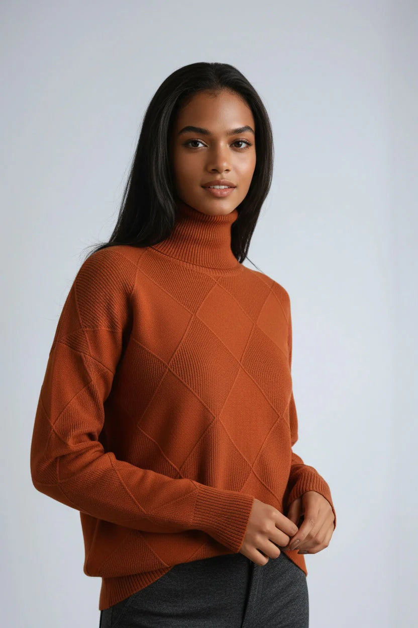 Anne | Luxe Turtleneck Sweater