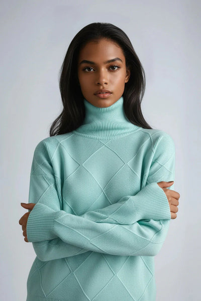 Anne | Luxe Turtleneck Sweater