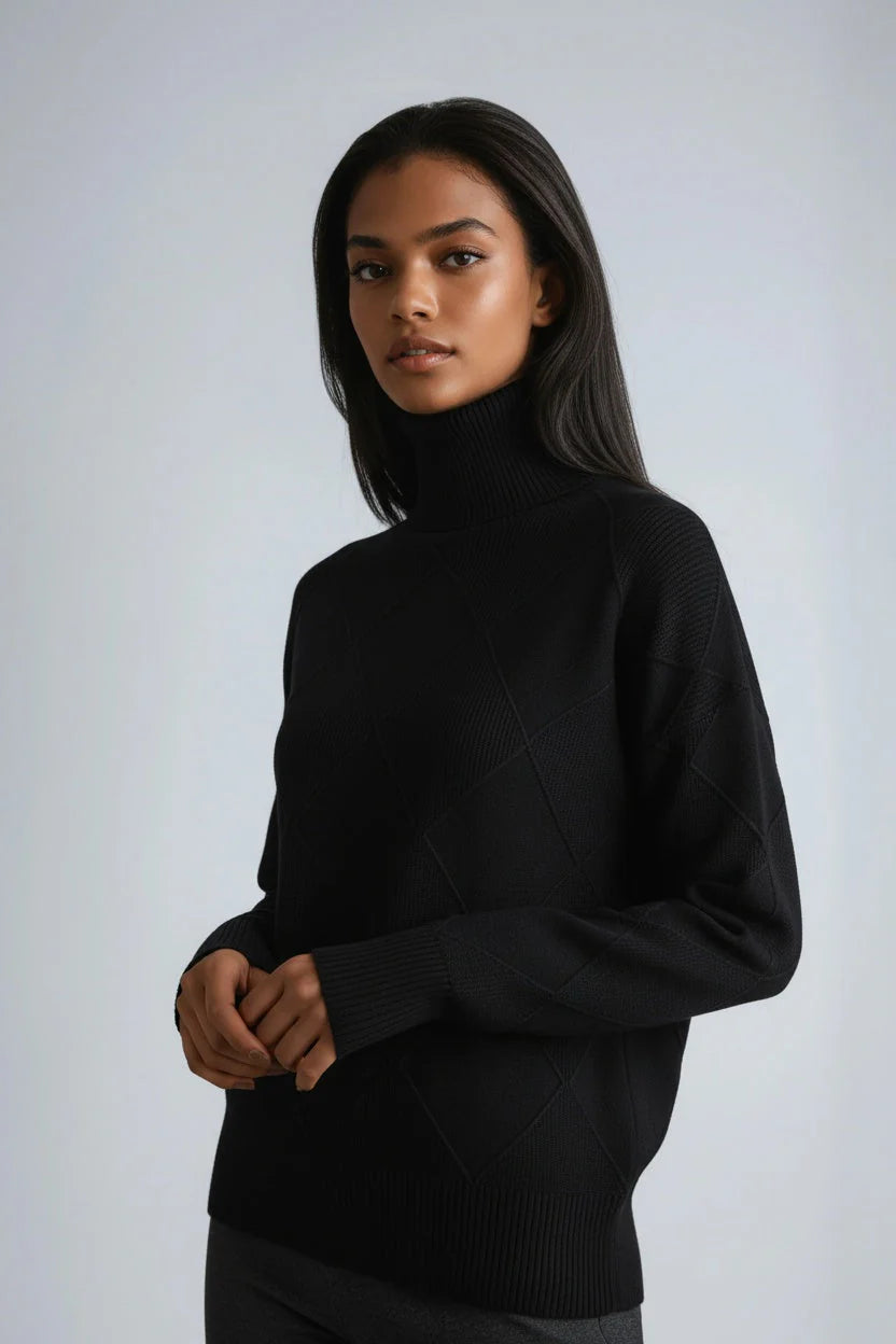 Anne | Luxe Turtleneck Sweater