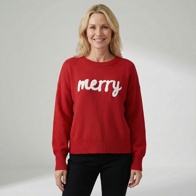 Cozy Merry Knit Sweater