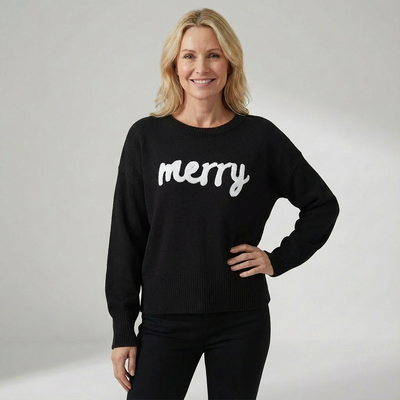 Cozy Merry Knit Sweater