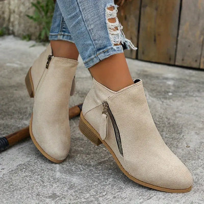 Sylara | Suede Ankle Boots